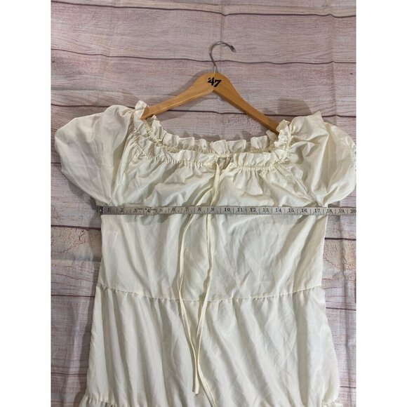 Unbranded Women's Cosplay Costume Milk Maid Puff Sleeve Milk Maid Dress - XL - Picture 7 of 10